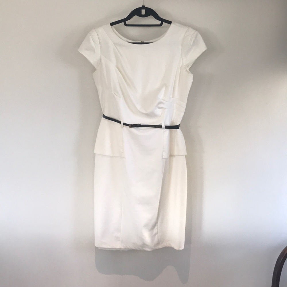 Liz Claiborne peplum waist dress